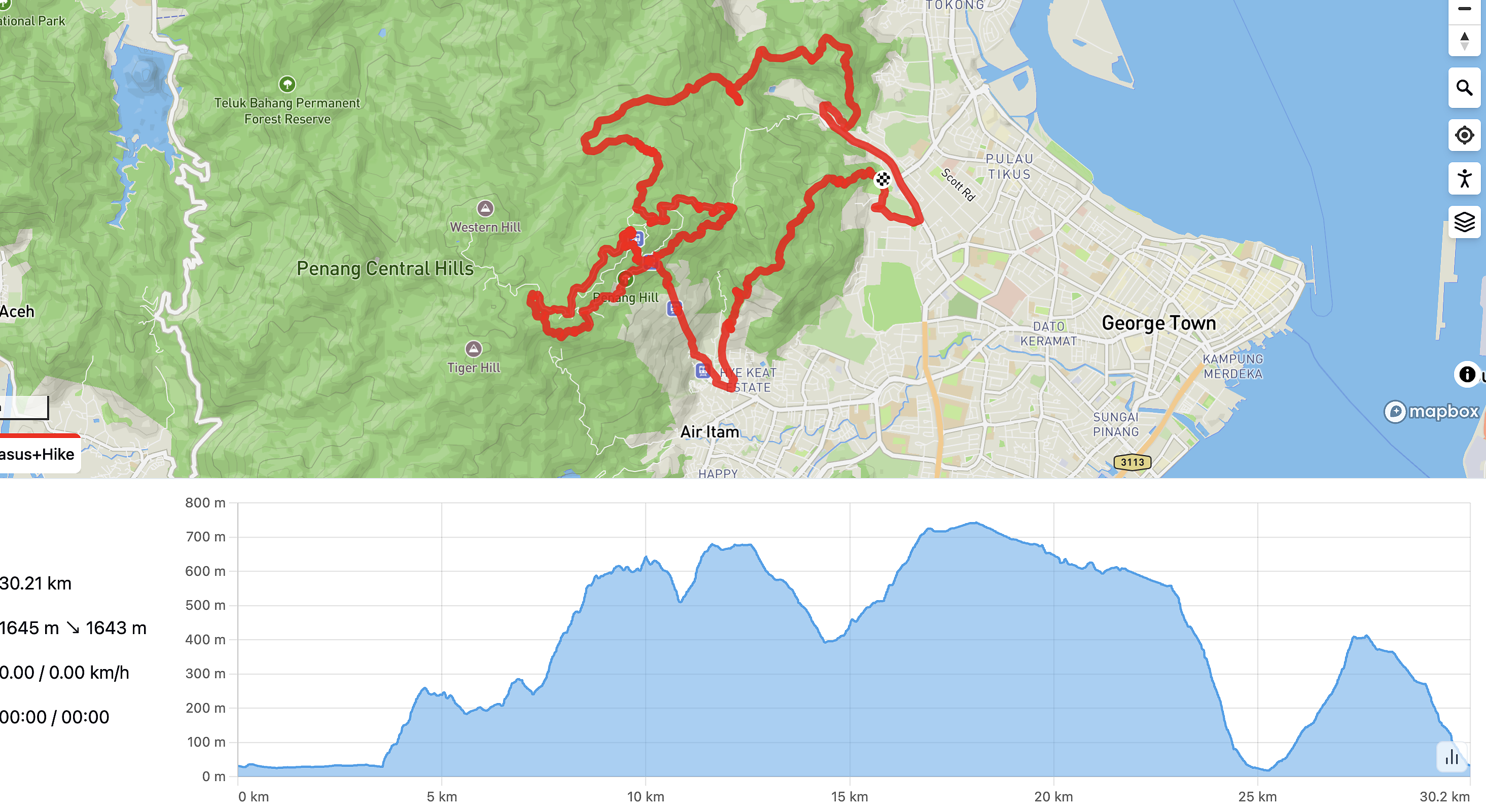 race route image map
