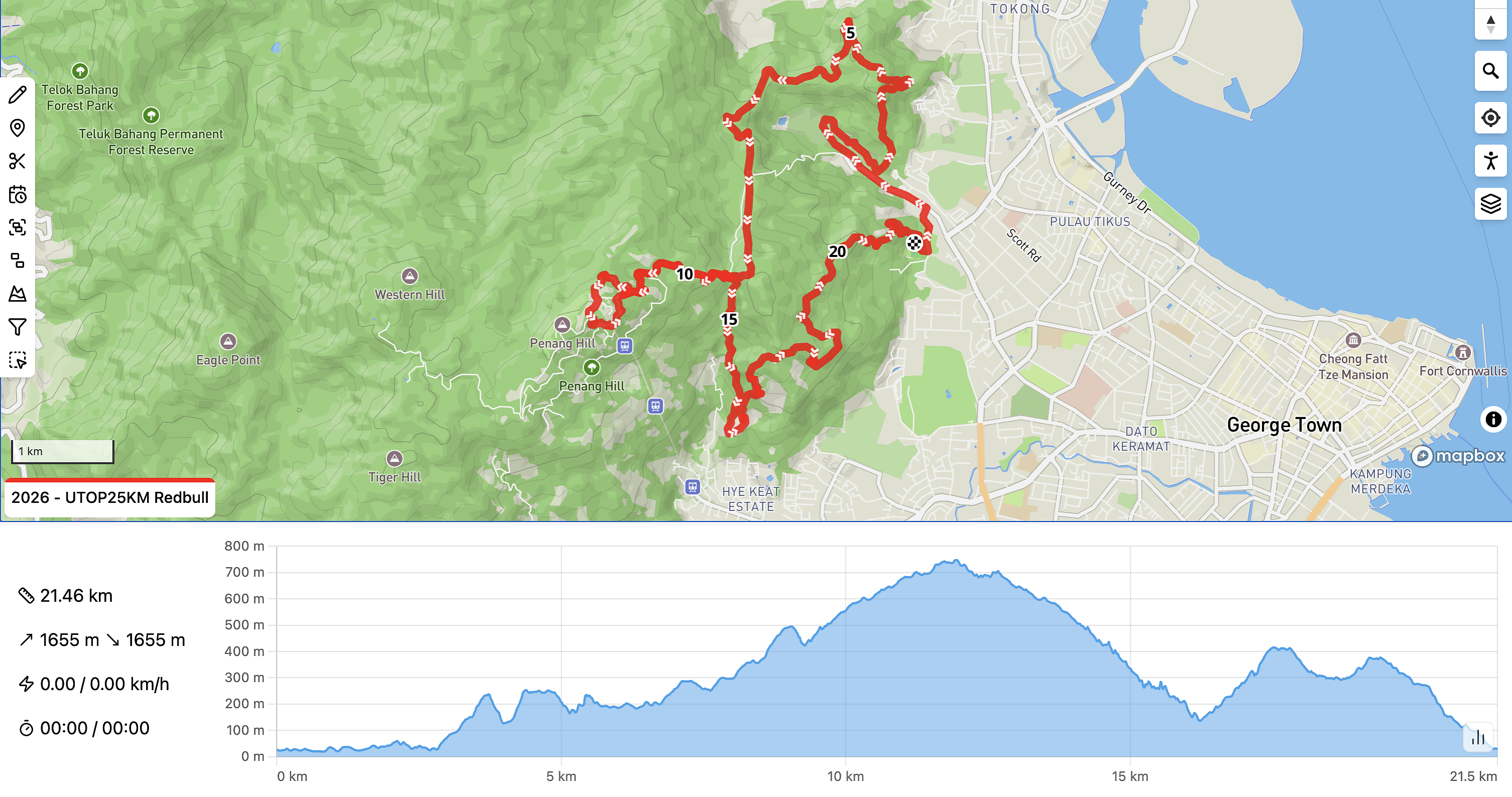 race route image map