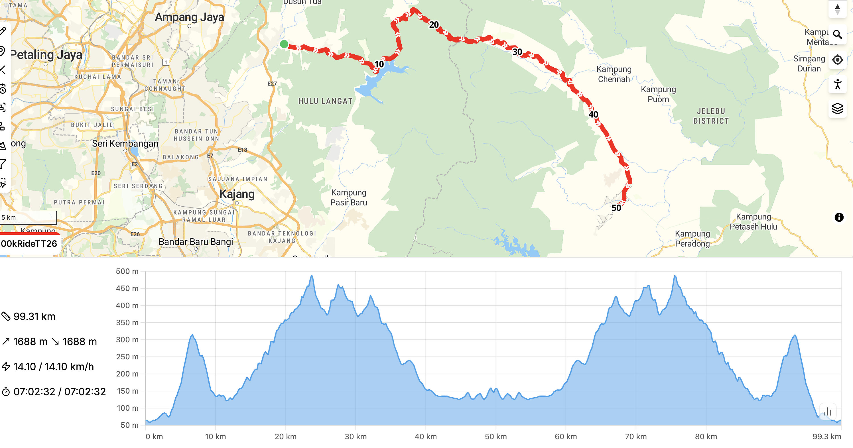 race route image map