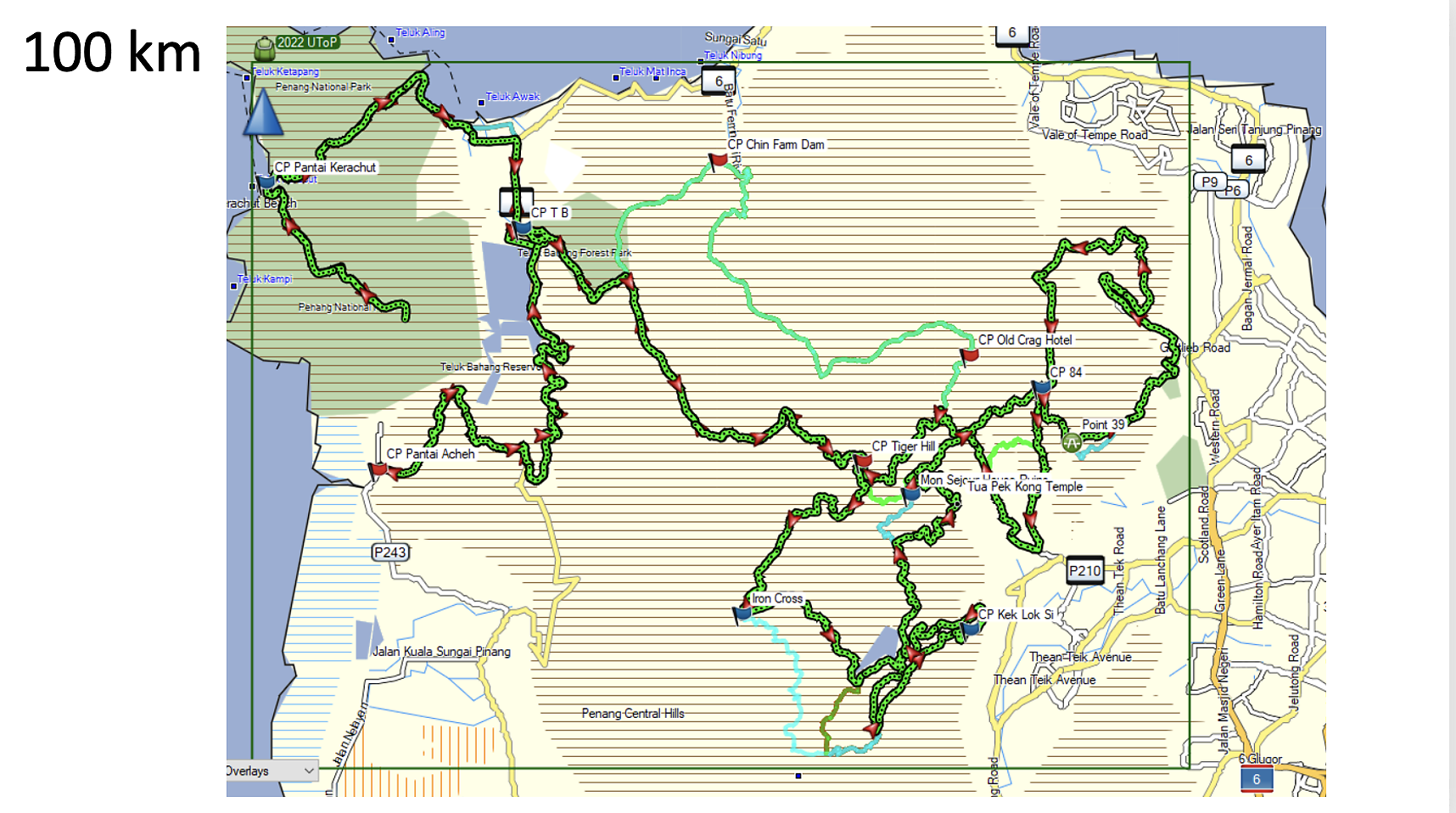 race route image map