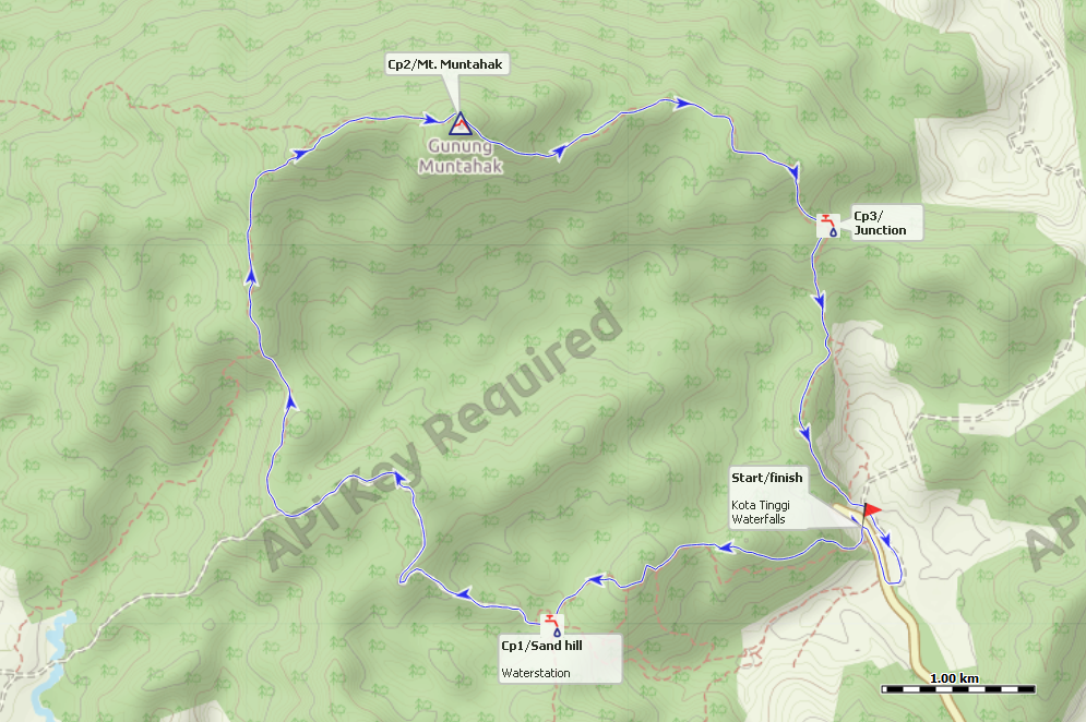 race route image map