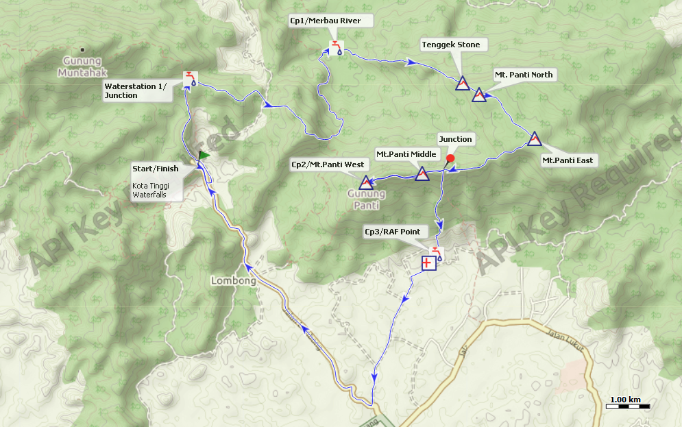 race route image map