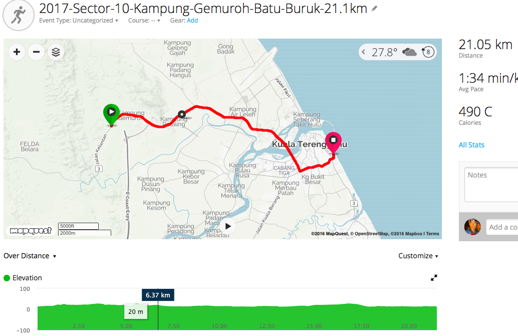 race route image map